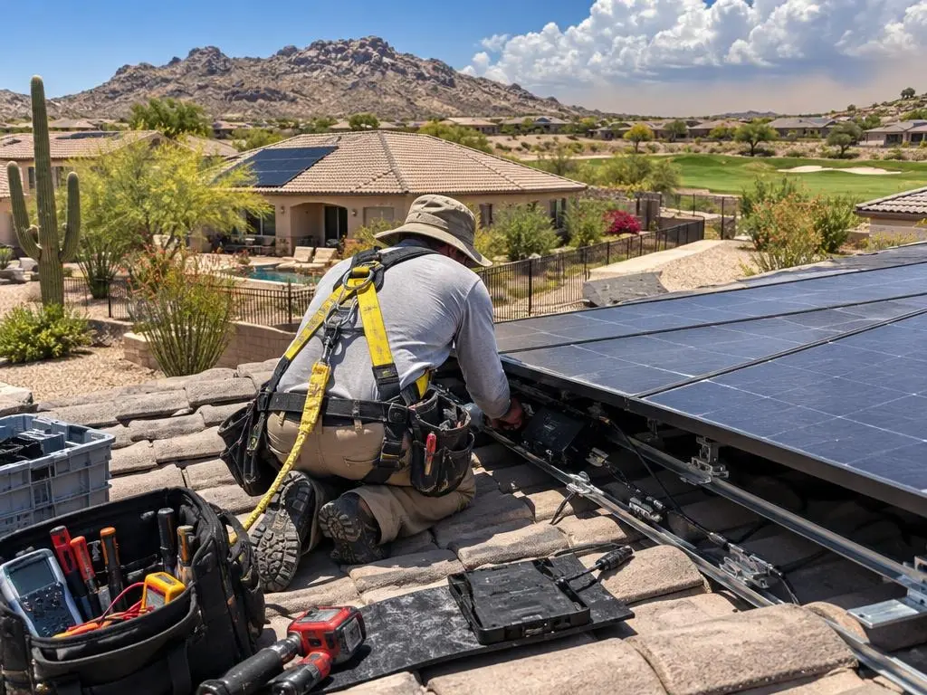 Microinverter Replacement in Scottsdale, AZ