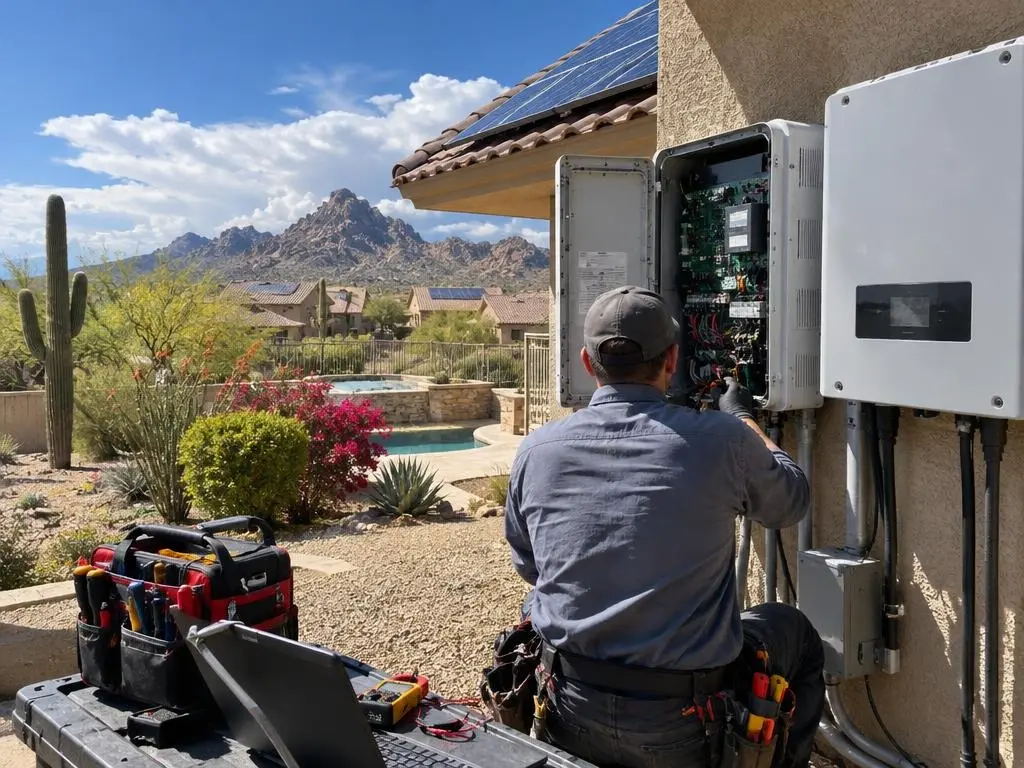 Solar Inverter Repair in Scottsdale, AZ