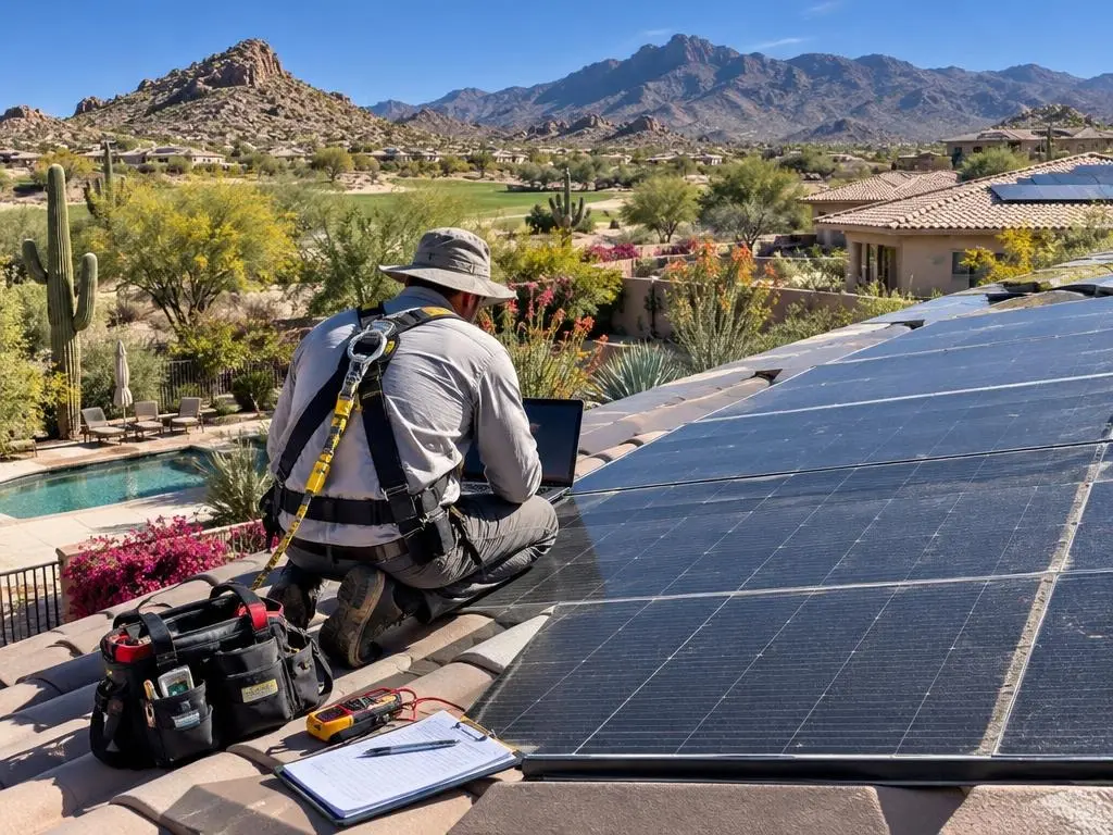 Solar Performance Inspection in Scottsdale, AZ